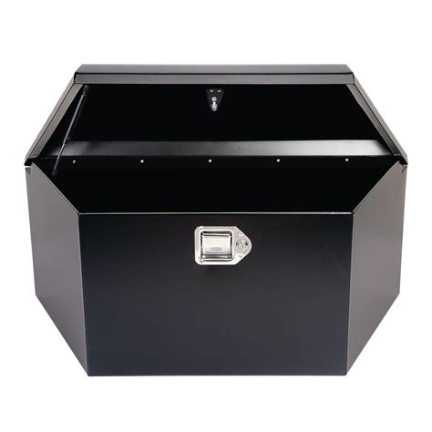 haul-master 2-3/4 cu. ft. steel trailer tongue box|harbor freight trailer storage box.